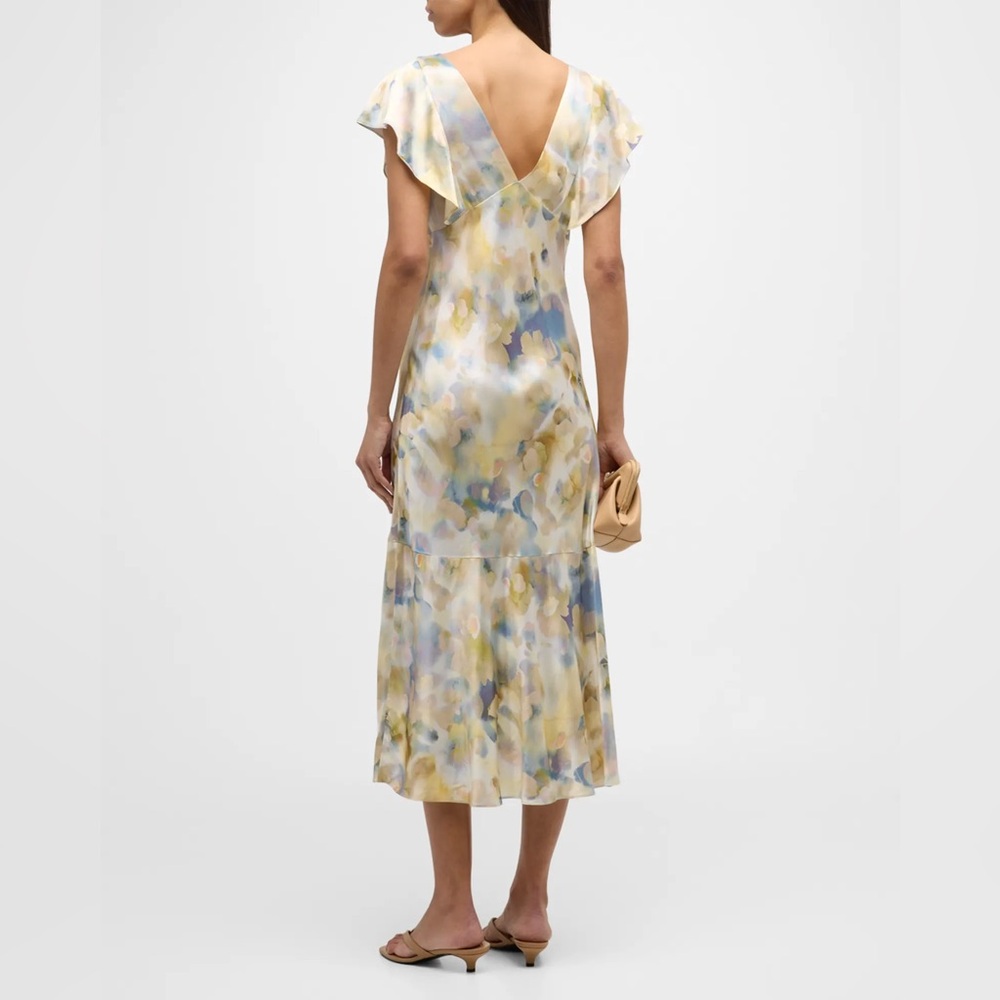 Rails Dina Satin Midi Dress - Picture 4 of 11